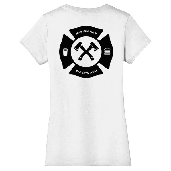 Printed Nation Kitchen and Bar Westwood - Women's Perfect Weight ® V Neck Tee Thumbnail