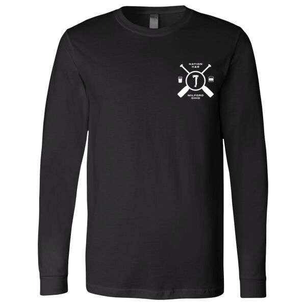 Printed Nation Kitchen and Bar Milford - Unisex Jersey Long Sleeve Tee Thumbnail