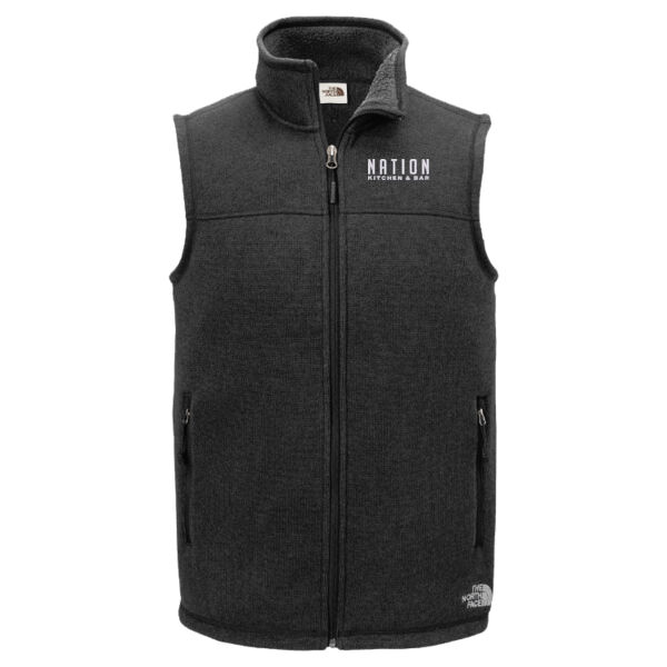 Embroidered Nation Kitchen and Bar - Sweater Fleece Vest Thumbnail