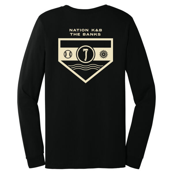 The Banks Baseball - Unisex Jersey Long Sleeve Tee Thumbnail