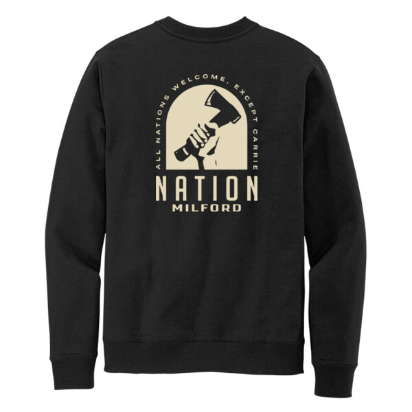 Printed Nation Kitchen and Bar Milford - Recycled Fleece Crew Thumbnail