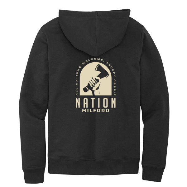 Printed Nation Kitchen and Bar Milford - Recycled Fleece Hoodie Thumbnail