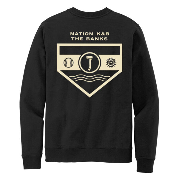 The Banks Baseball Printed - Recycled Fleece Crew Thumbnail