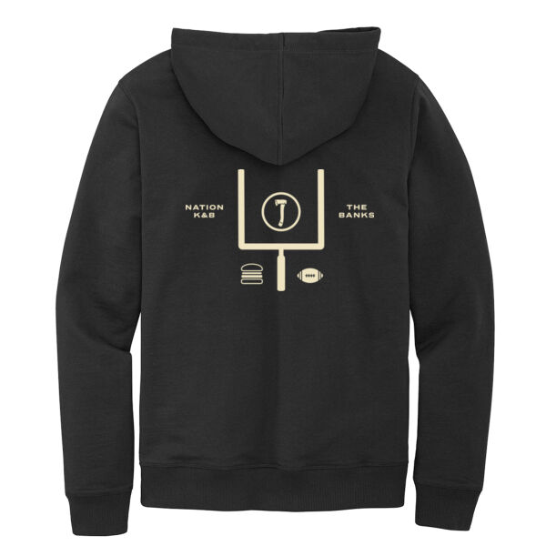 The Banks Football Printed - Recycled Fleece Hoodie Thumbnail