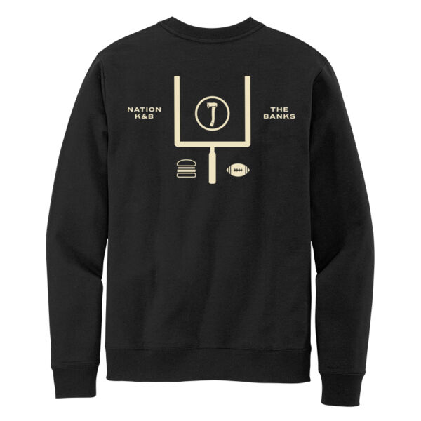 The Banks Football Printed - Recycled Fleece Crew Thumbnail